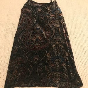 Brand new crushed velvet mini dress